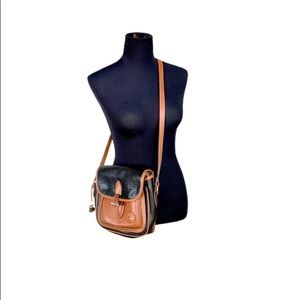 Dooney & Bourke Vintage Leather Crossbody Messenger Bag